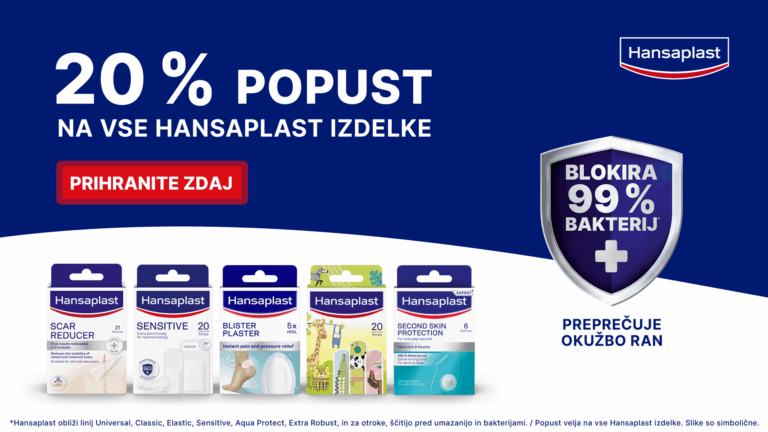 Izdelki Hansaplast -20%