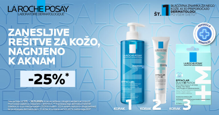 Izdelki La Roche Posay Effaclar -20%