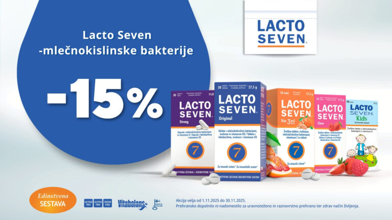 Izbrani izdelki Lacto Seven -15%