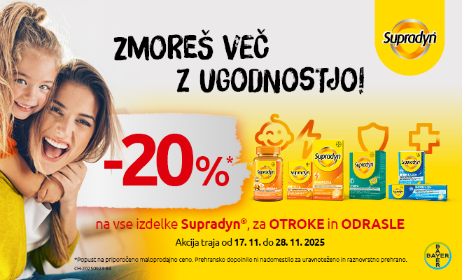 Izdelki Supradyn -20%
