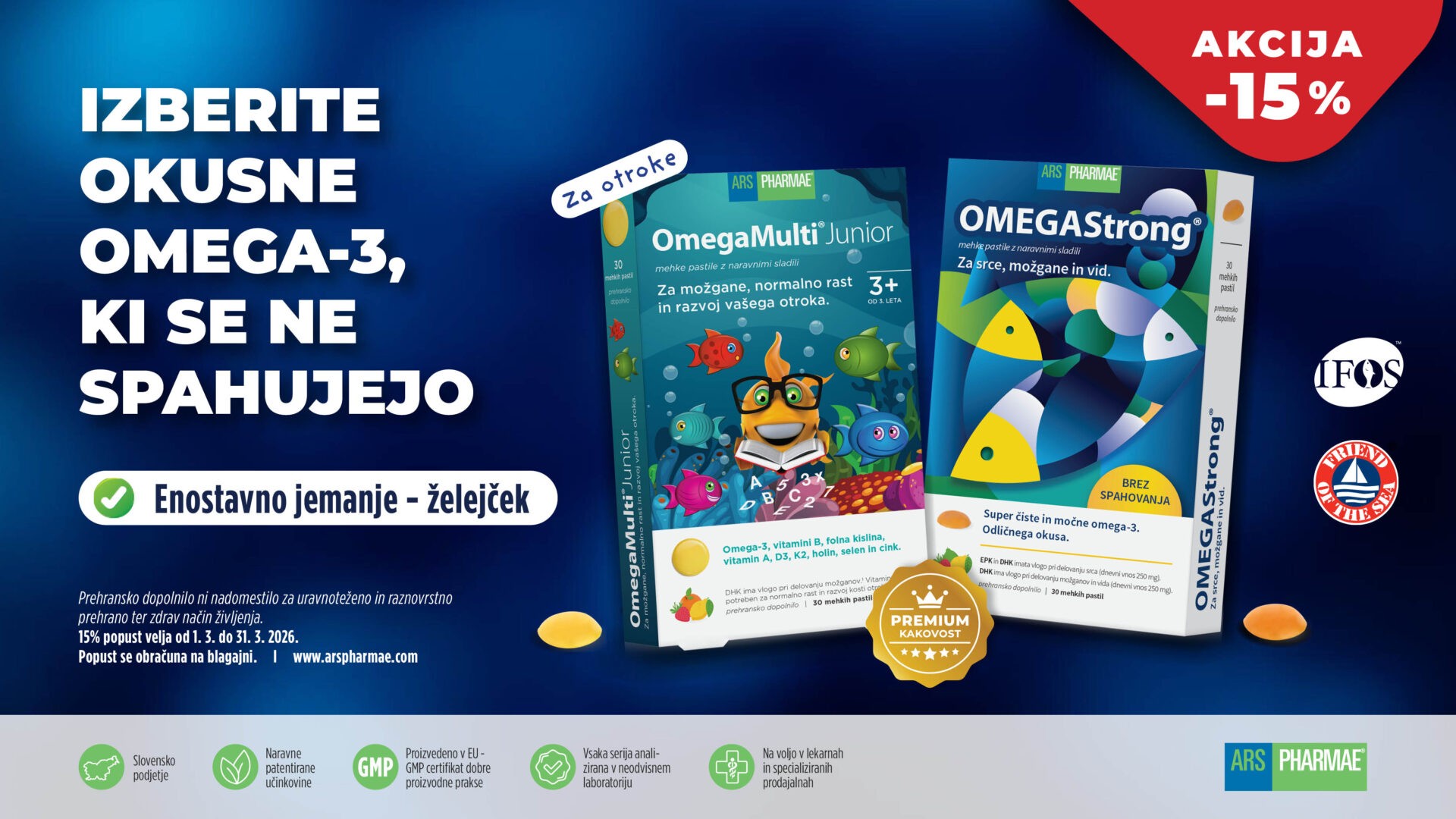 Omegastrong in Omegamulti junior -15%
