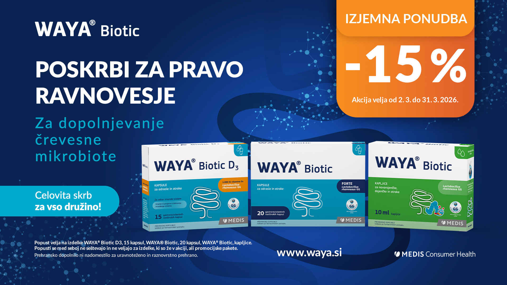 WAYA biotic -15%