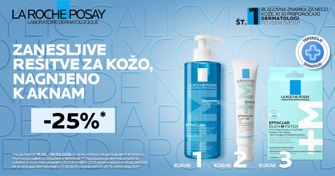 Izdelki LaRoche Possay Effaclar -25%