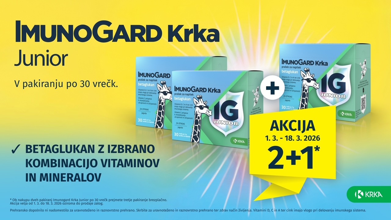 Krka Imunogard junior 2+1gratis