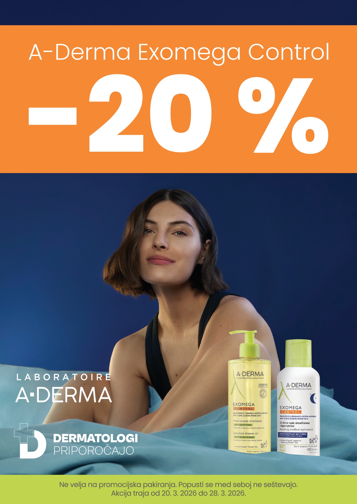 A-derma exomega control -20%