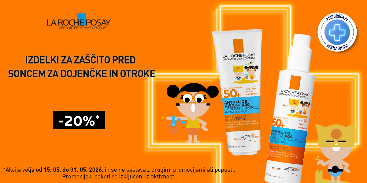 LaRoche Posay sun za otroke -20%
