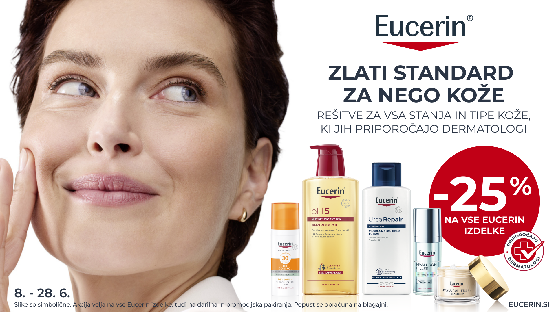 Izdelki Eucerin -25%