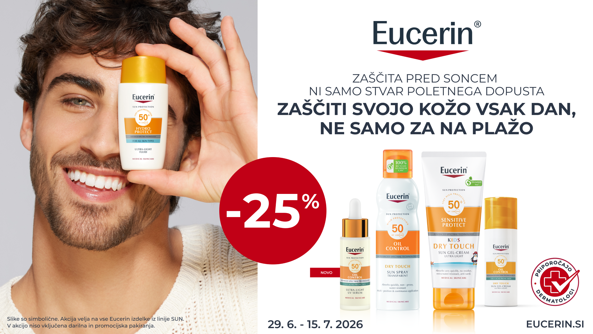 Eucerin sun -25%
