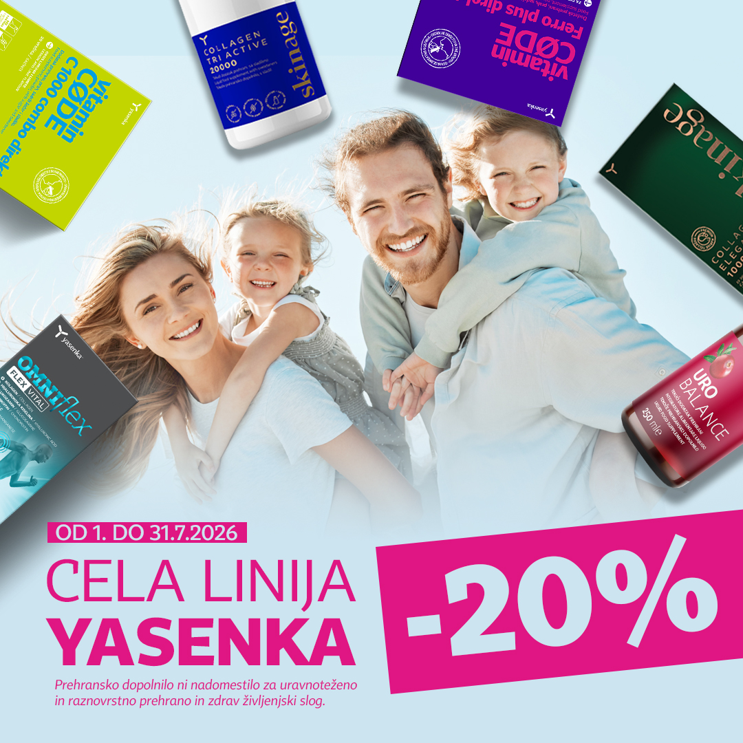 Izdelki Yasenka -20%