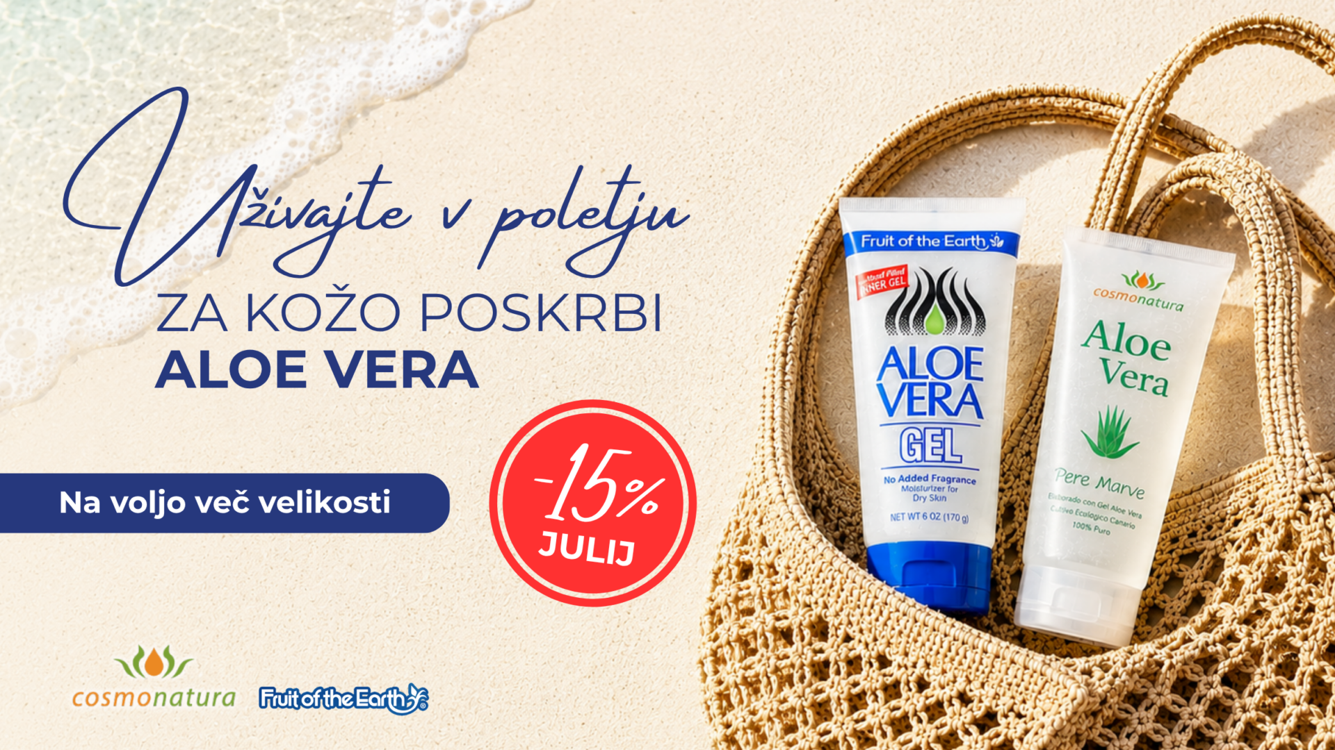 Fruit of the earth in Cosmonatura aloe vera -15%