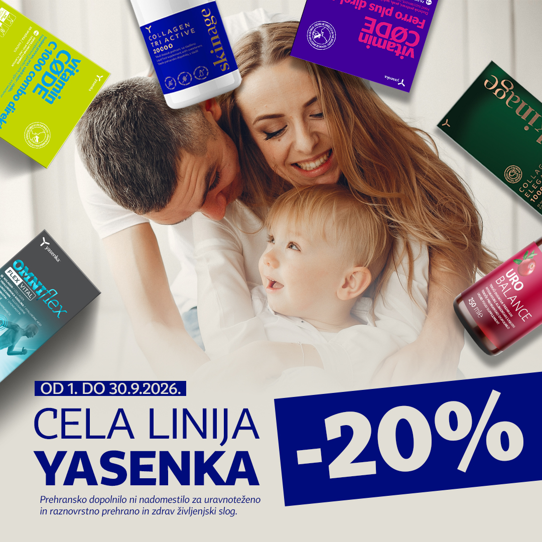 Izdelki Yasenka -20%