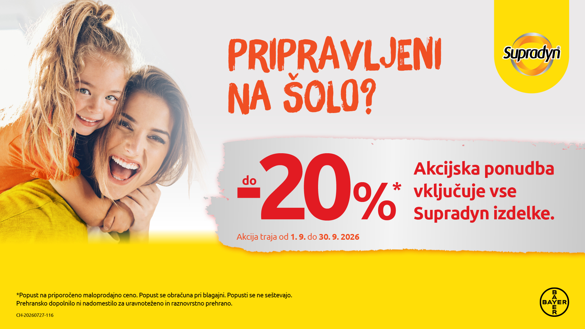 Izdelki Supradyn -20%