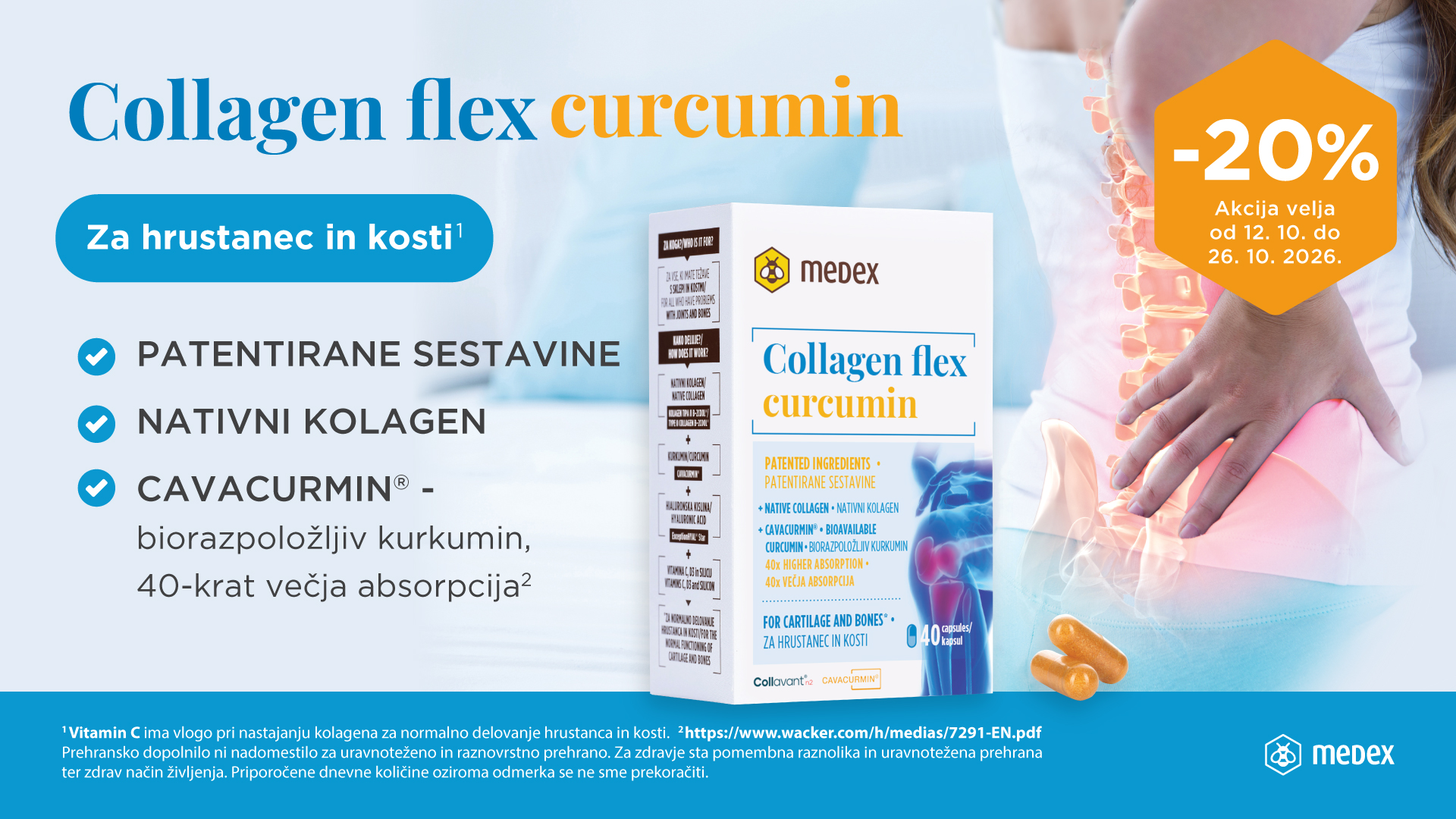 Collagen flex curcumin -20%